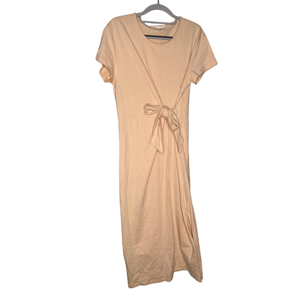 Garance Paris tie front short sleeve‎ midi dress